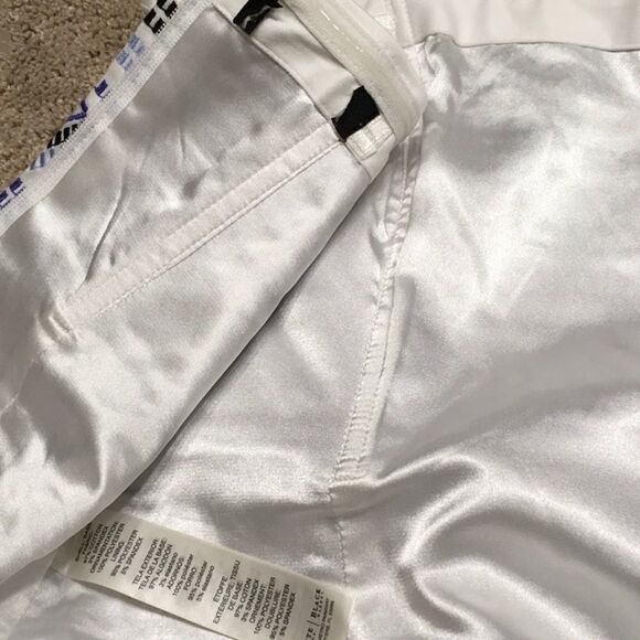 WHBM strapless geometric embroidered top. NWOT - Picture 7 of 7